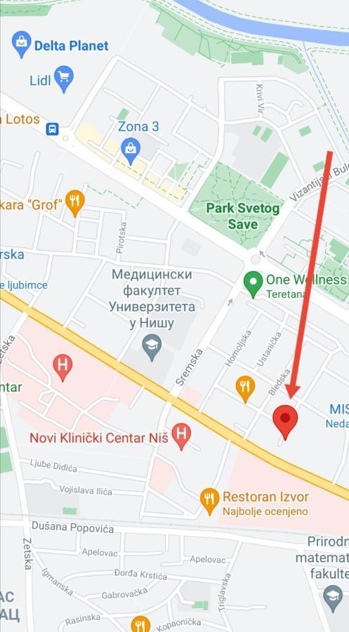Apartman Ana Nis Ngoại thất bức ảnh